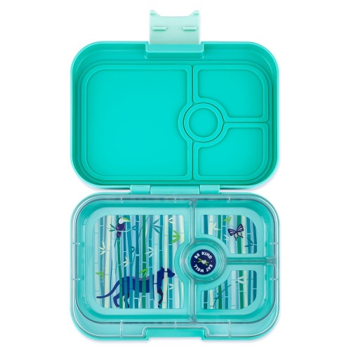 Yumbox 4 Compartment Panino Lunchbox Tropical Aqua